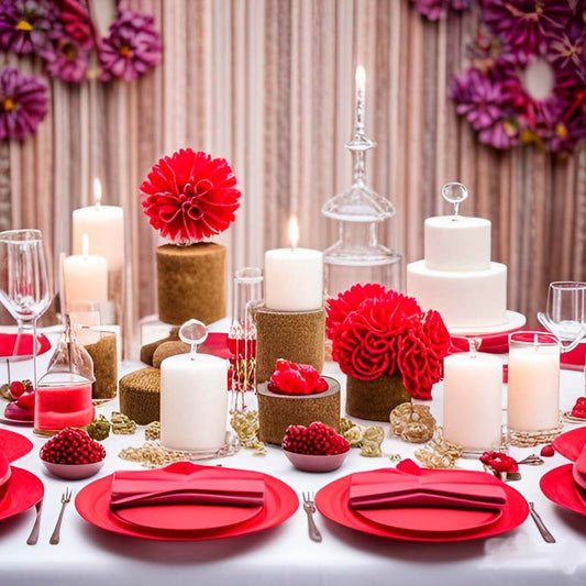 Decora mesas deslumbrantes para cumpleaños, bodas y bautizos